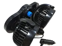 Автомобільний вентилятор Mitchell 12V на підставці два режими (HX-303) - мініатюра 3