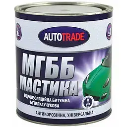 Мастика Автотрейд бітумно-бутилкаучуковая 2,4л