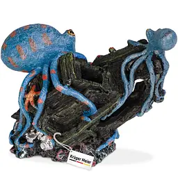 Декорація скарби восьминога Kruger Meier Octopus Treasure 14x5.5x11.5 см (151012) - мініатюра 3