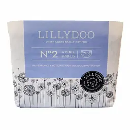 Підгузники LILLYDOO 2 (4-8 кг), 25 шт