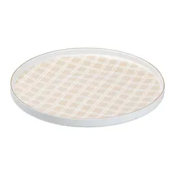 Столовий сервіз TS Kitchen на 6 персон порцеляновий Rose, рожевий HP23414 - мініатюра 5