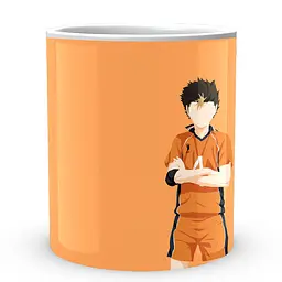 Кухоль GeekLand Haikyu!! Волейбол Нішиноя HK 001.15 330 мл білий - мініатюра 2