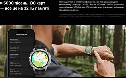 Смарт-годинник тактичний Kospet Tank T4 Silver (KTT0004S) - мініатюра 6