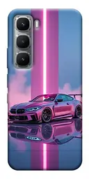 TPU чохол Demsky Pink neon car для Infinix Hot 60 Pro+