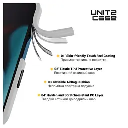 Чохол до мобільного телефона Armorstandart UNIT2 Apple iPhone 14 Pro White (ARM69945) - мініатюра 3