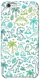 TPU чохол Demsky Dino pattern для Apple iPhone 6/6s (4.7")