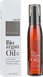 Олія для волосся Lakme K.Therapy Bio Argan Oil, 125 мл - мініатюра 2