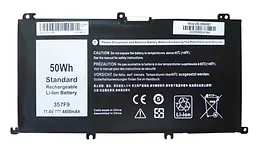 Акумулятор для ноутбука Dell 357F9 15-7000 11.4V Black 4400 mAh - мініатюра 2