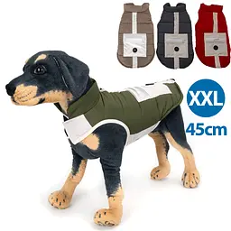 Світловідбиваюча утеплена куртка з кишенями XXL-45см