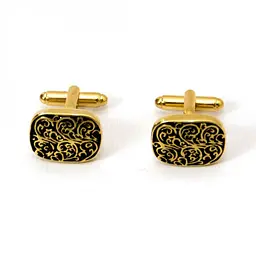 Запонка Handmade 1,5х1,5 см acs0012071 - мініатюра 4