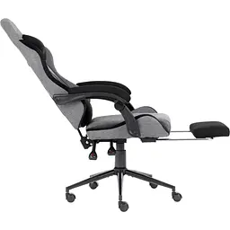 Геймерське крісло GT Racer X-2324 Fabric Gray/Black Suede [121430] - мініатюра 4