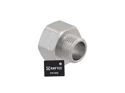 Перехідник RAFTEC 1/2"Вх3/8"З ВЗ, DN15х10, , нікель, P01005 - мініатюра 3