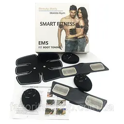 Міостимулятор EMS TRAINER-Пояс 3 в 1 Ems-trainer,Тренажер для преса та біцепса ЕМС - мініатюра 8