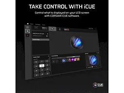 Водяне охолодження Corsair Nautilus 240 RS LCD Black (CW-9061031-WW) - мініатюра 2