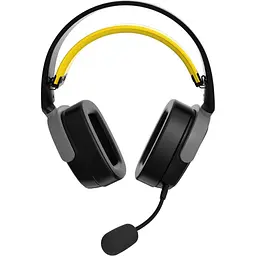 Ігрові навушники Ajazz AHM09 MAX Black/Gray/Yellow (AHM09-MAX-BGY) [161111] - мініатюра 3