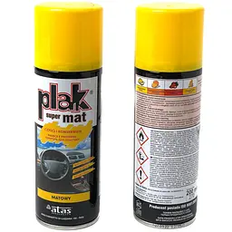 Поліроль торпеди спрей Plak SUPERMAT Limone Лимон 200 мл