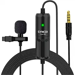 Петличний мікрофон для телефону Synco Lav-S8 8м [85484]