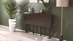 Стіл-книга трансформер Оріон 3 Ferrum-decor 750x1150x880 Чорний метал ДСП Венге Магія 16 мм (FRD-105631) - мініатюра 3