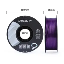 Пластик для 3D-принтера Creality PLA silky shine 1кг, 1.75мм, purple (3301120005) - мініатюра 7