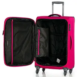Валіза Swissbrand Silkeborg (L) Fuchsia/Light Grey (SWB_LLSIL941L) - мініатюра 3
