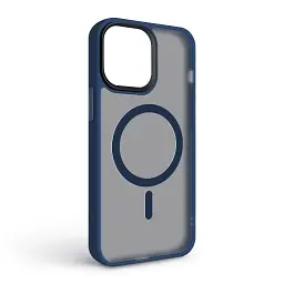 Чохол ArmorStandart Uniq Magsafe для Apple iPhone 14 Pro Max Dark Blue - мініатюра 2