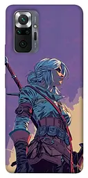 TPU чохол Demsky The witcher ciri для Xiaomi Redmi Note 10 Pro