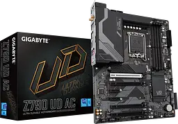 Mатеринська плата Gigabyte Z790 UD AC LGA 1700 (Z790 UD AC) Б/В