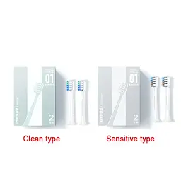 Насадки для зубної щітки Dr.Bei EB-N0202 Cleaning 2 pieces NUN4034RT - мініатюра 6
