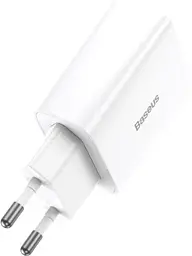 МЗП Baseus Speed Mini Quick Charger 1C 20W EU White - мініатюра 2