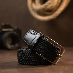 Чоловічий текстильний ремінь Vintage 115х3,4 см acs0018131 - мініатюра 7