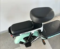 Електроскутер двомісний Crosser Mini+Pas-система зелений - мініатюра 10