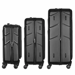 Wenger Набір валіз Wenger Amplix Hardside, полікарбонат, (S+M+L), TSA, 4 колеса, EXP, чорний - мініатюра 5