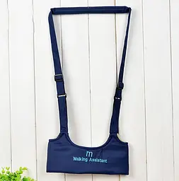Дитячі віжки-ходунки Walking Assistant MBWA901 Синій - мініатюра 4