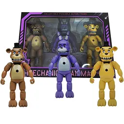 Набір Фігурок з Підсвіткою Аніматроніки Five Nights at Freddy's 5 ночей із Фредді Фнаф - мініатюра 3