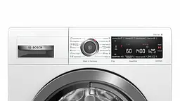 Пральна машина Bosch фронтальна WAV28M80UA - 60см./9кг./1400 об/дисплей/A+++/білий (WAV28M80UA) - мініатюра 6