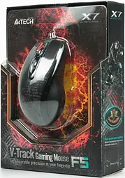 Миша A4Tech F5 USB mystic black - мініатюра 3