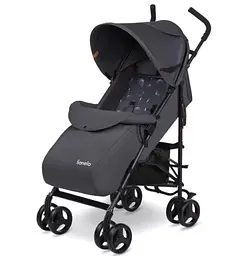 Прогулянкова коляска Lionelo Elia Grey White, сіра (LO-ELIA GREY WHITE) - мініатюра 2