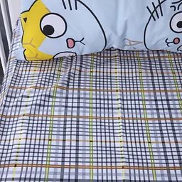 Простирадло MirSon Бязь 18-0007 Cool Cat 180x220 см (2200010283013) - мініатюра 2