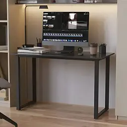 Стіл письмовий Кнап 2 Ferrum-decor 750x1200x600 Чорний метал ДСП Сосна Кембра 16 мм (FRD-106401)