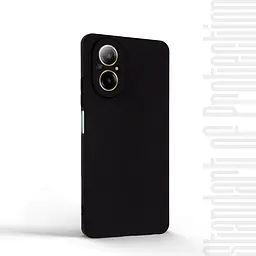 Чехол-накладка для смартфона Realme C67 4G/12 Lite 4G, противоударный, силиконовый, термополиуретановый (ТПУ), с защитой камеры и корпуса, черный, защита всего корпуса, ArmorStandart (ARM73856) - мініатюра 2