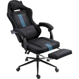Геймерське крісло GT Racer X-2331 Fabric Black/Blue - мініатюра 4