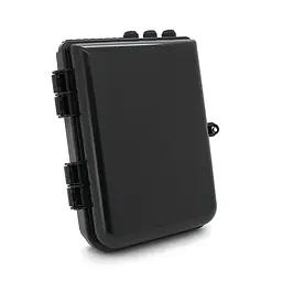Муфта оптична Merlion ML-OP-F210-SC, IP65, герметична, for 16 SC simplex adaptor, матеріал ABS - мініатюра 2