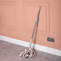 Швабра-моп телескопічна Household HP-35015-13BR для миття підлоги 134 см Коричневий - мініатюра 2