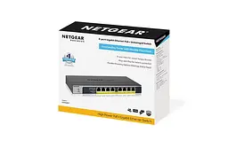 Комутатор GS108PP 8xGE PoE, 123Вт, Некерований NETGEAR teh0018184 - мініатюра 10