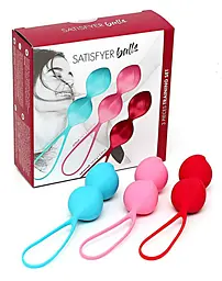 Набір вагінальних кульок Satisfyer balls C02 double Satisfyer SO2301 87728 - мініатюра 1