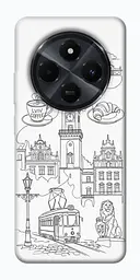 TPU чохол Demsky Lviv spirit для Xiaomi Redmi 14C / Poco C75