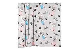 Плед Ardesto Flannel 160х200 см бульдоги (ART0112PB) - мініатюра 6