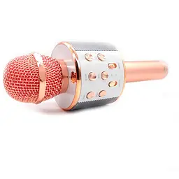 Дитячий Bluetooth мікрофон для рожевий караоке