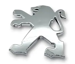 Емблема Peugeot Хром 74х82 мм (на скотчі) 14010341VD