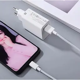 Зарядний пристрій Xiaomi 67W HyperCharge Combo White Type-C cable (BHR9465EU) - мініатюра 5